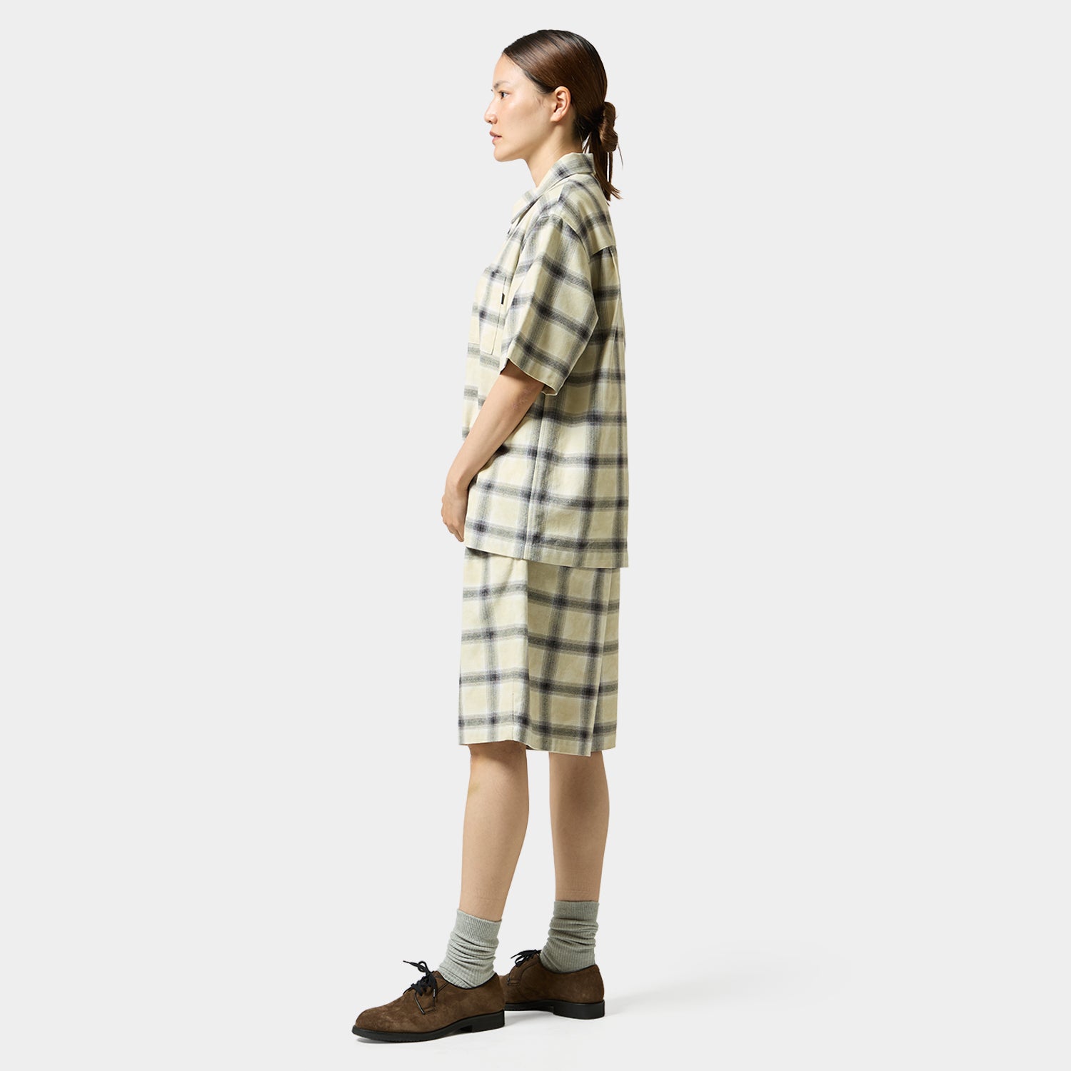 HUF (ハフ) Worldwide JP /TOPS & SHIRTS(トップス&シャツ)/ MISTY PLAID SHIRT商品 / NAVY