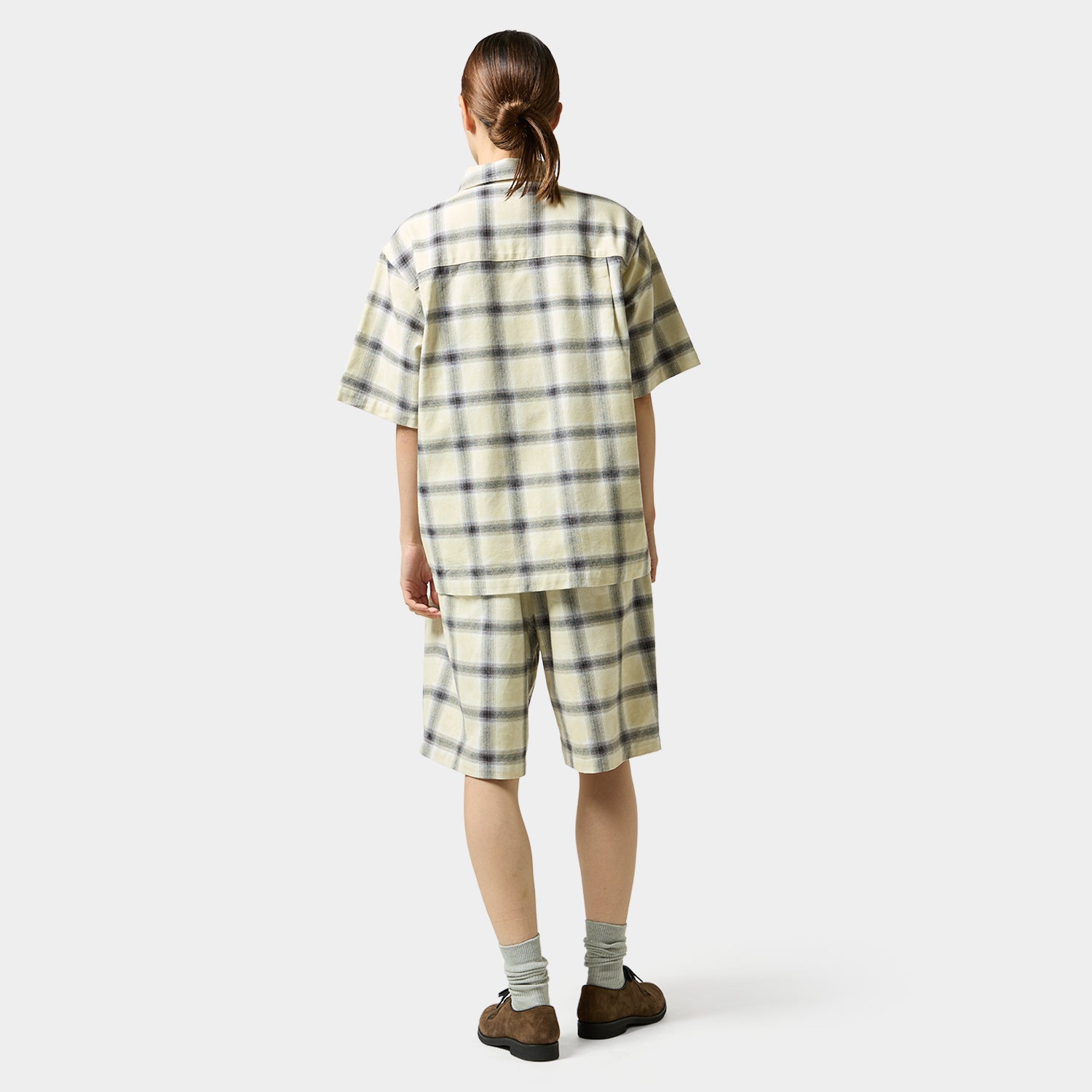 HUF (ハフ) Worldwide JP /TOPS & SHIRTS(トップス&シャツ)/ MISTY PLAID SHIRT商品 / NAVY