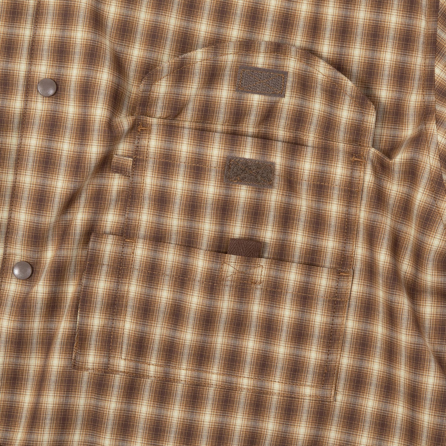 HUF (ハフ) Worldwide JP /TOPS & SHIRTS(トップス&シャツ)/ AIR FLOW CONVERTIBLE LS SHIRT商品 / BROWN