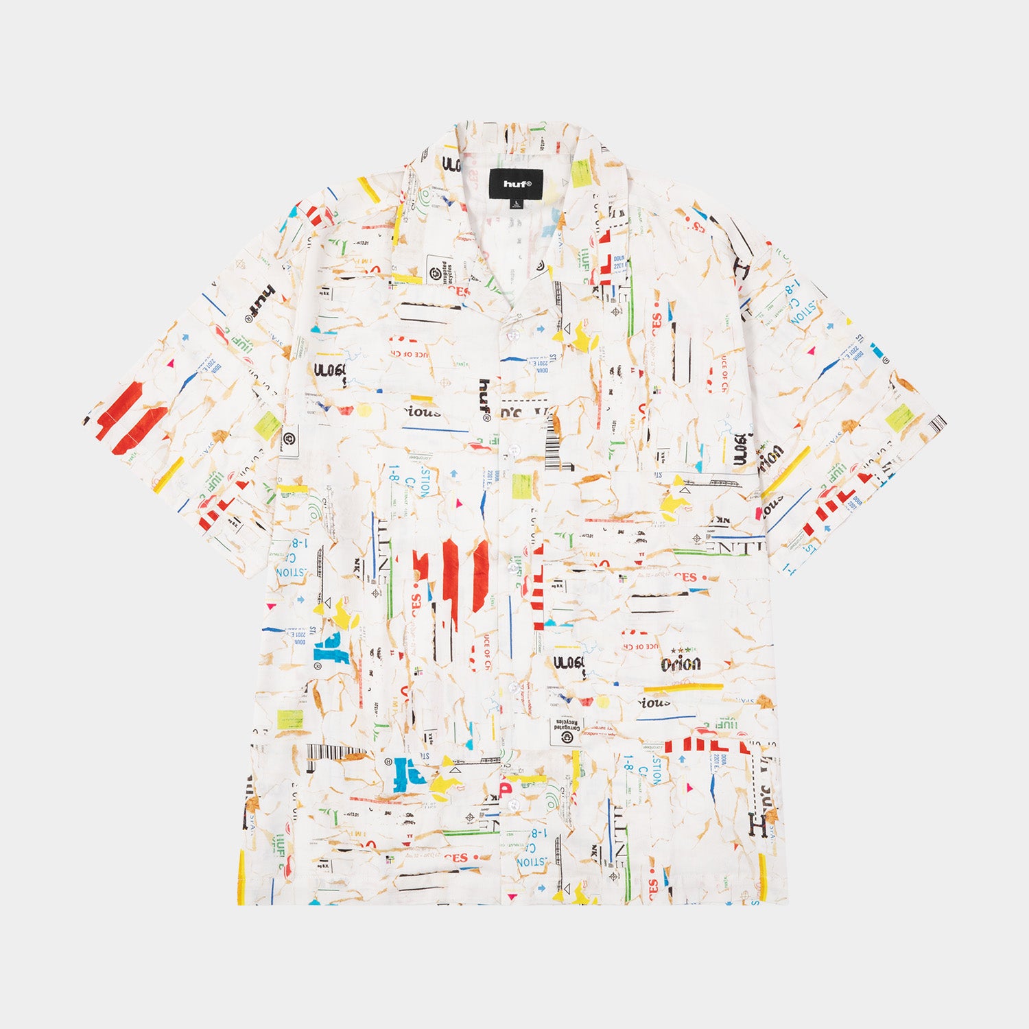 HUF X ORION COLLAGE SHIRT｜TOPS & SHIRTS（トップス&シャツ