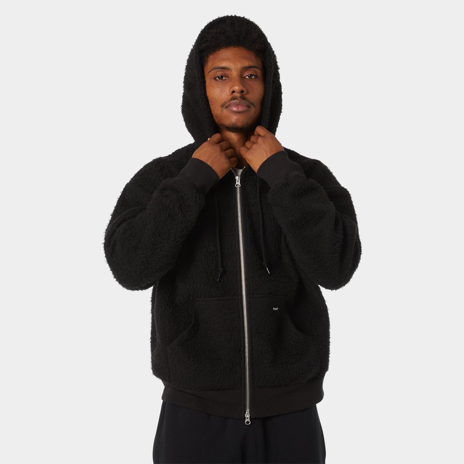HUF (ハフ) Worldwide JP /HOODIES(パーカー)/ CORSO HEAVYWEIGHT FULL ZIP HOODIE商品 / BERRY