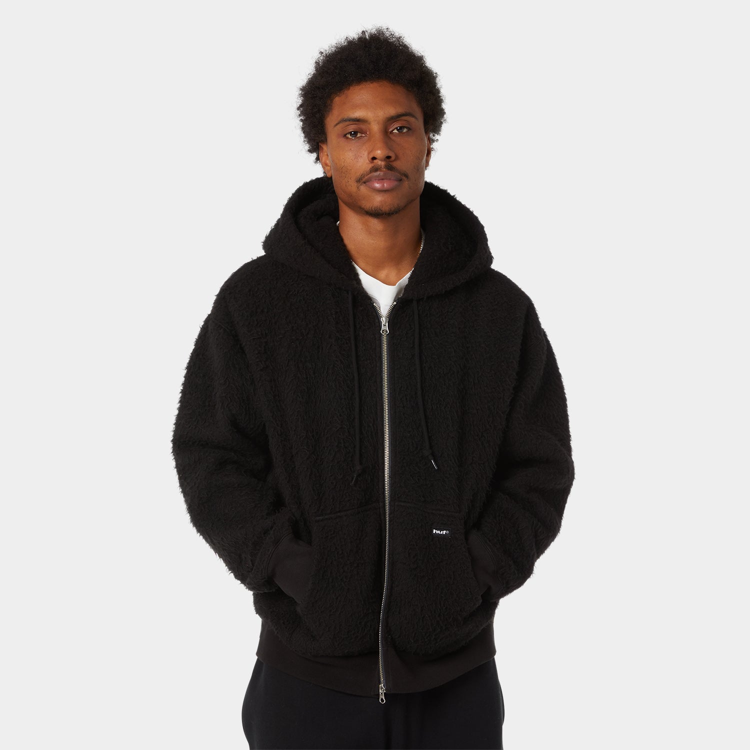 HUF (ハフ) Worldwide JP /HOODIES(パーカー)/ CORSO HEAVYWEIGHT FULL ZIP HOODIE商品 / BERRY