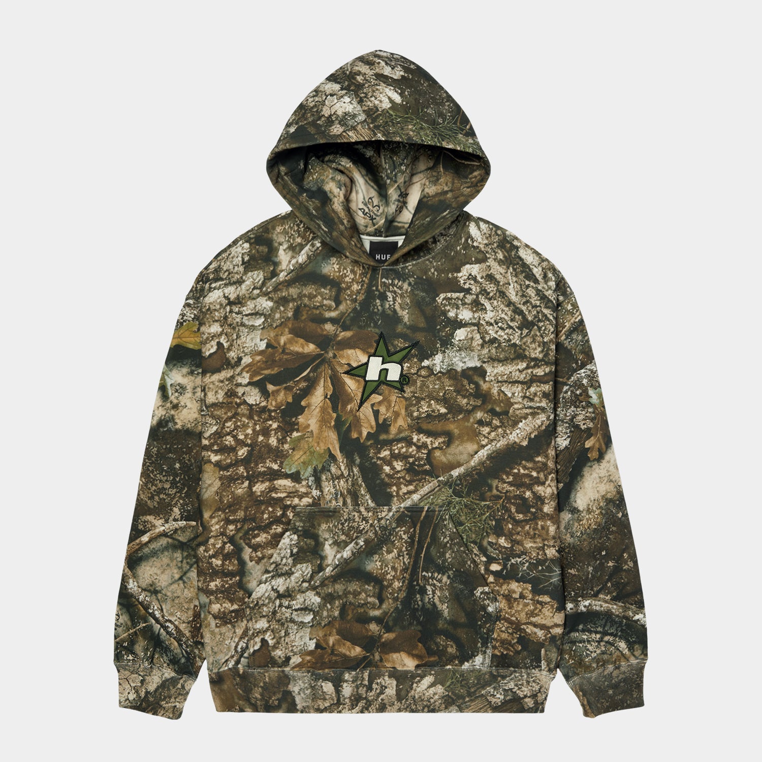 HUF (ハフ) Worldwide JP /HOODIES(パーカー)/ HUF X REALTREE® HEAVYWEIGHT HOODIE商品 / REALTREE
