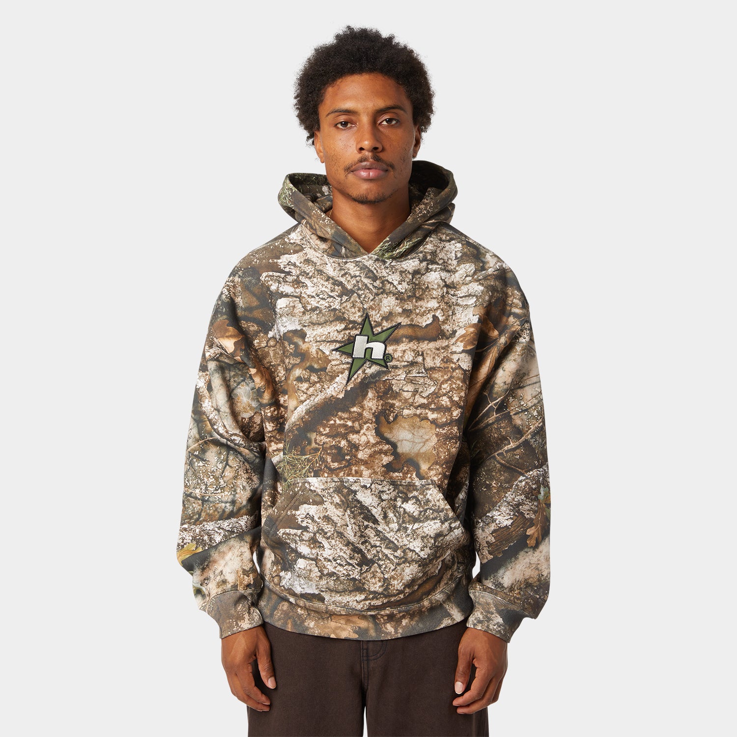 HUF (ハフ) Worldwide JP /HOODIES(パーカー)/ HUF X REALTREE® HEAVYWEIGHT HOODIE商品 / REALTREE
