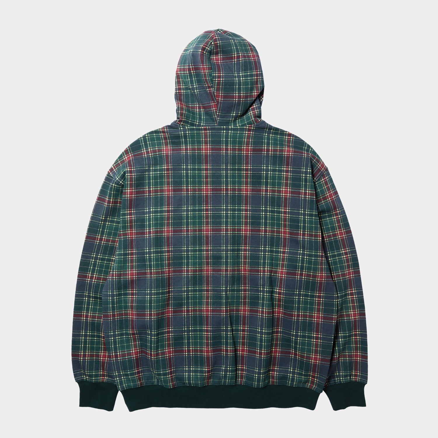 HUF (ハフ) Worldwide JP /HOODIES(パーカー)/ ARCH PLAID FULL ZIP HEAVYWEIGHT HOODIE商品 / FOREST