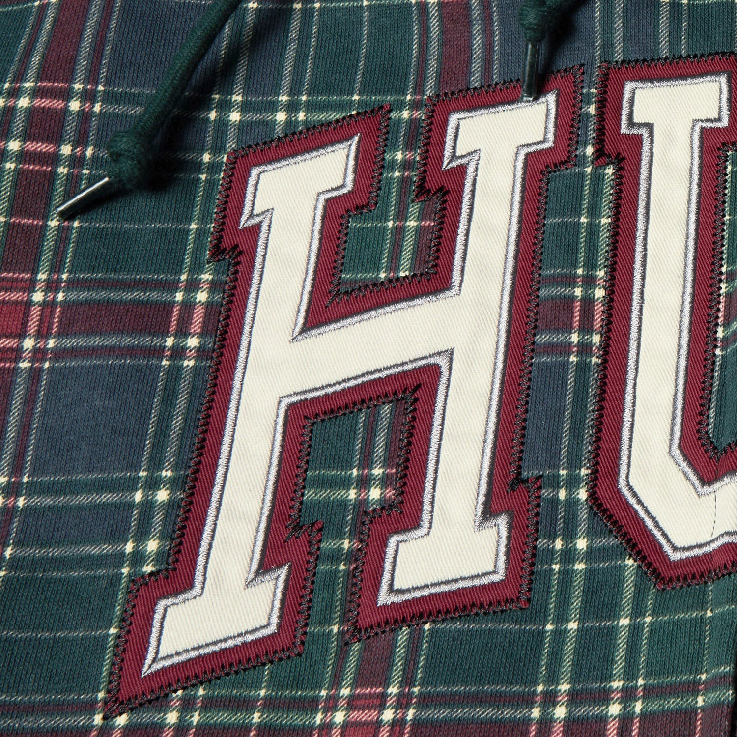 HUF (ハフ) Worldwide JP /HOODIES(パーカー)/ ARCH PLAID FULL ZIP HEAVYWEIGHT HOODIE商品 / FOREST
