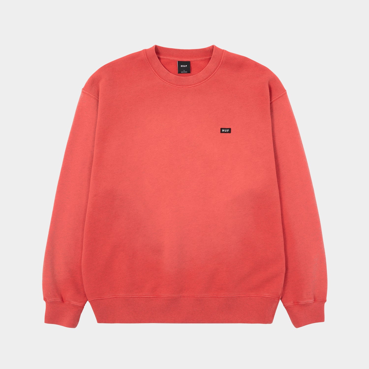 HUF (ハフ) Worldwide JP /SWEATSHIRTS(スウェットシャツ)/ CLASSIC FLEECE CREW商品 / RED
