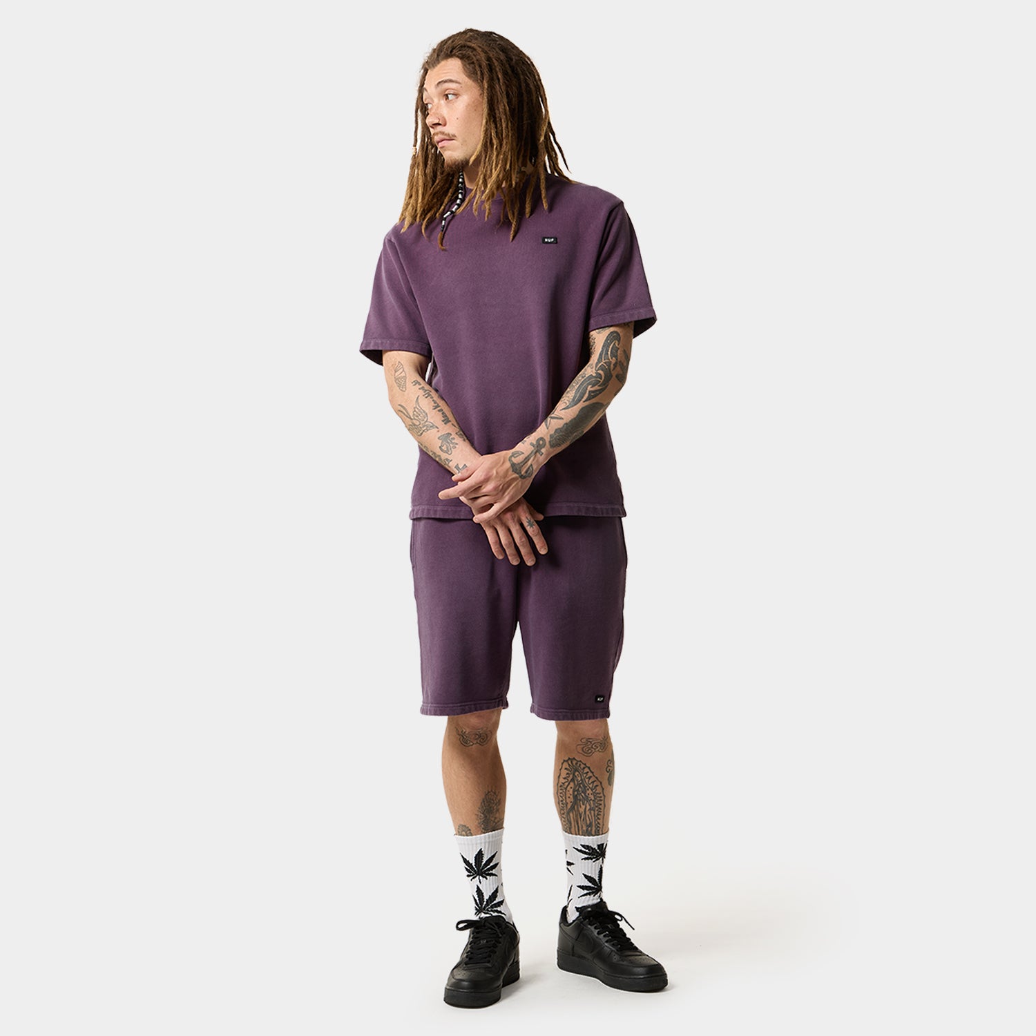 HUF (ハフ) Worldwide JP /SHORTS(ショーツ)/ CLASSIC FLEECE SHORT商品 / BLACK