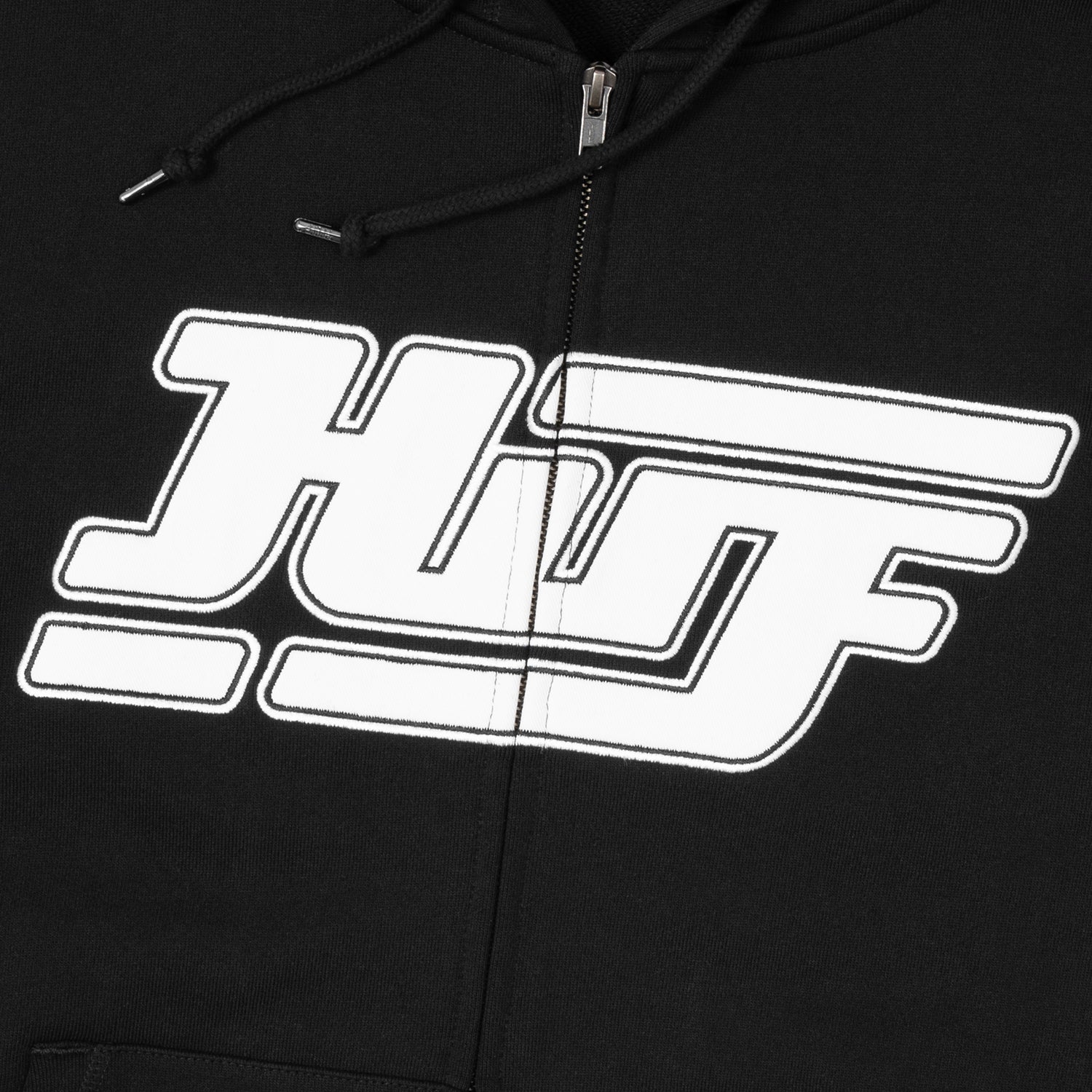 HUF (ハフ) Worldwide JP /HOODIES(パーカー)/ EXHAUST FULL ZIP HOODIE商品 / BLACK