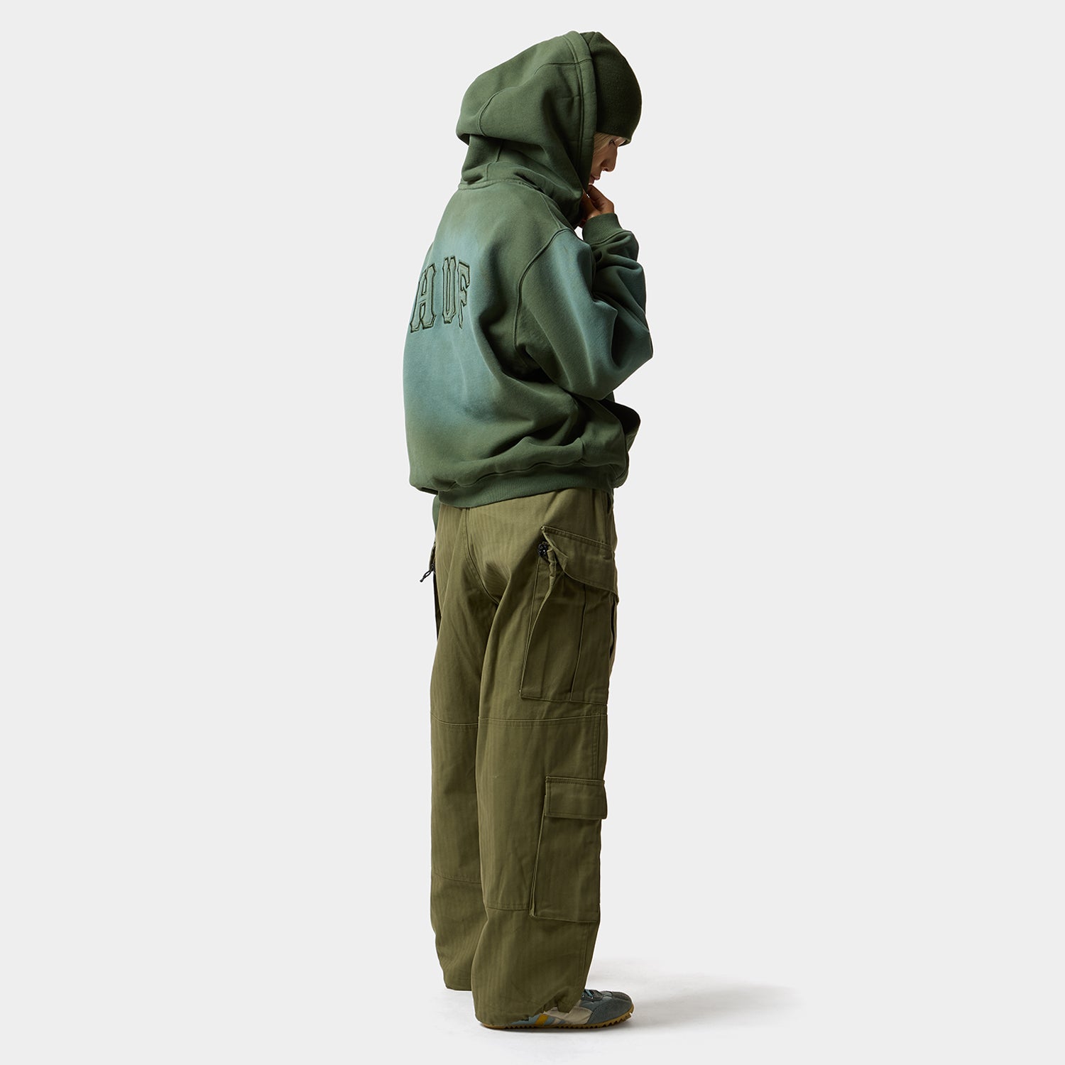 HUF (ハフ) Worldwide JP /HOODIES(パーカー)/ ARCH WIDE FULL ZIP HOODIE商品 / NAVY