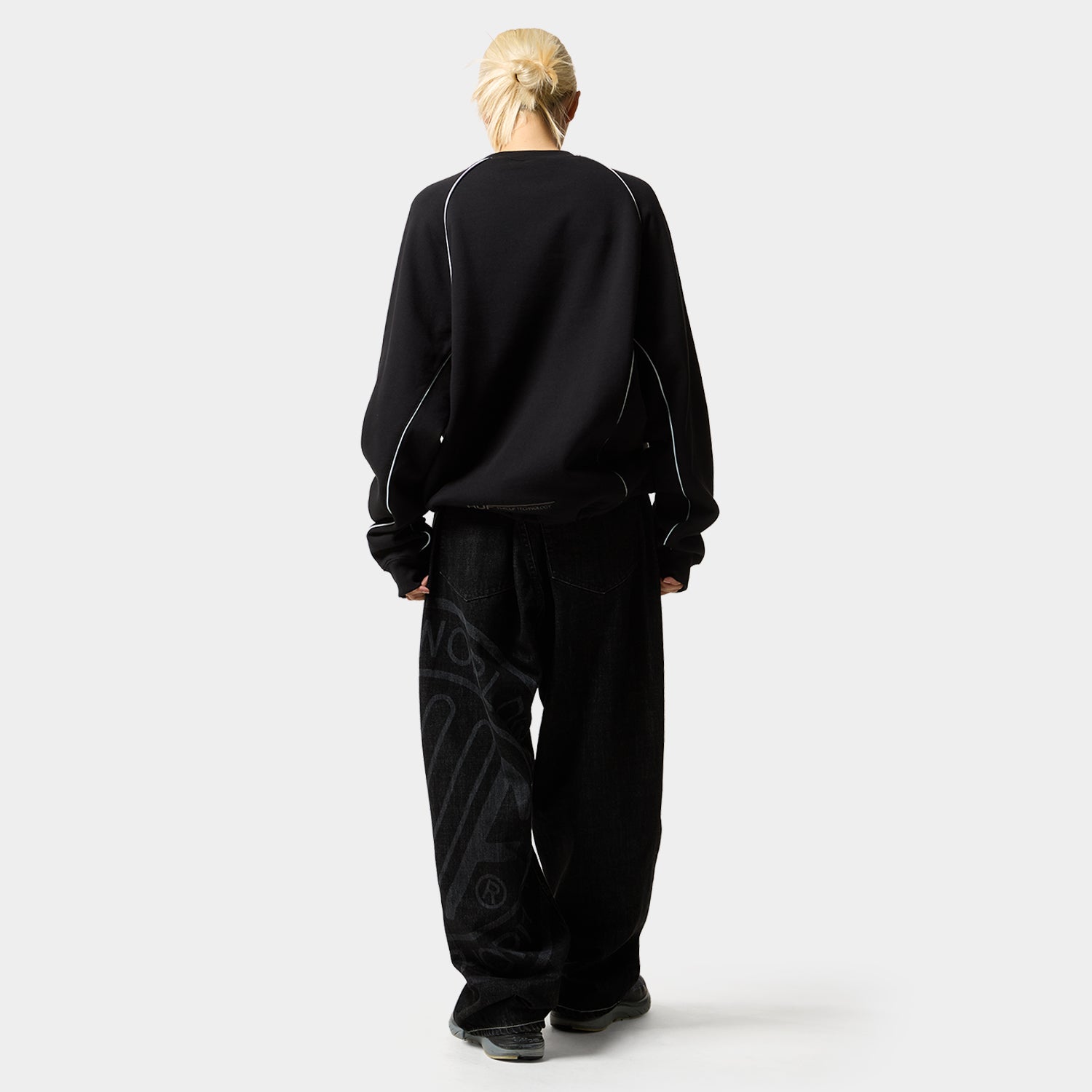 HUF (ハフ) Worldwide JP /SWEATSHIRTS(スウェットシャツ)/ LUX DRAWCORD CREW商品 / BISON