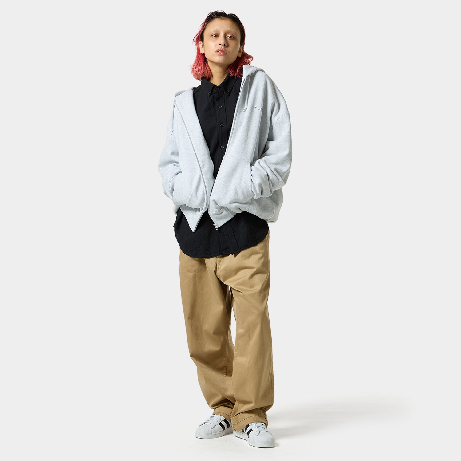 HUF (ハフ) Worldwide JP /HOODIES(パーカー)/ HUF®eightynine FULL ZIP HOODIE商品 / ORANGE