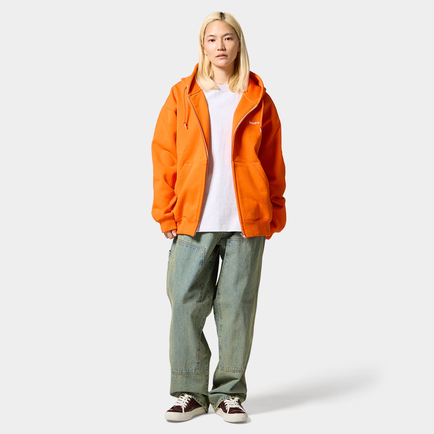 HUF (ハフ) Worldwide JP / HOODIES(パーカー) / HUF®eightynine FULL ZIP HOODIE商品 / ORANGE