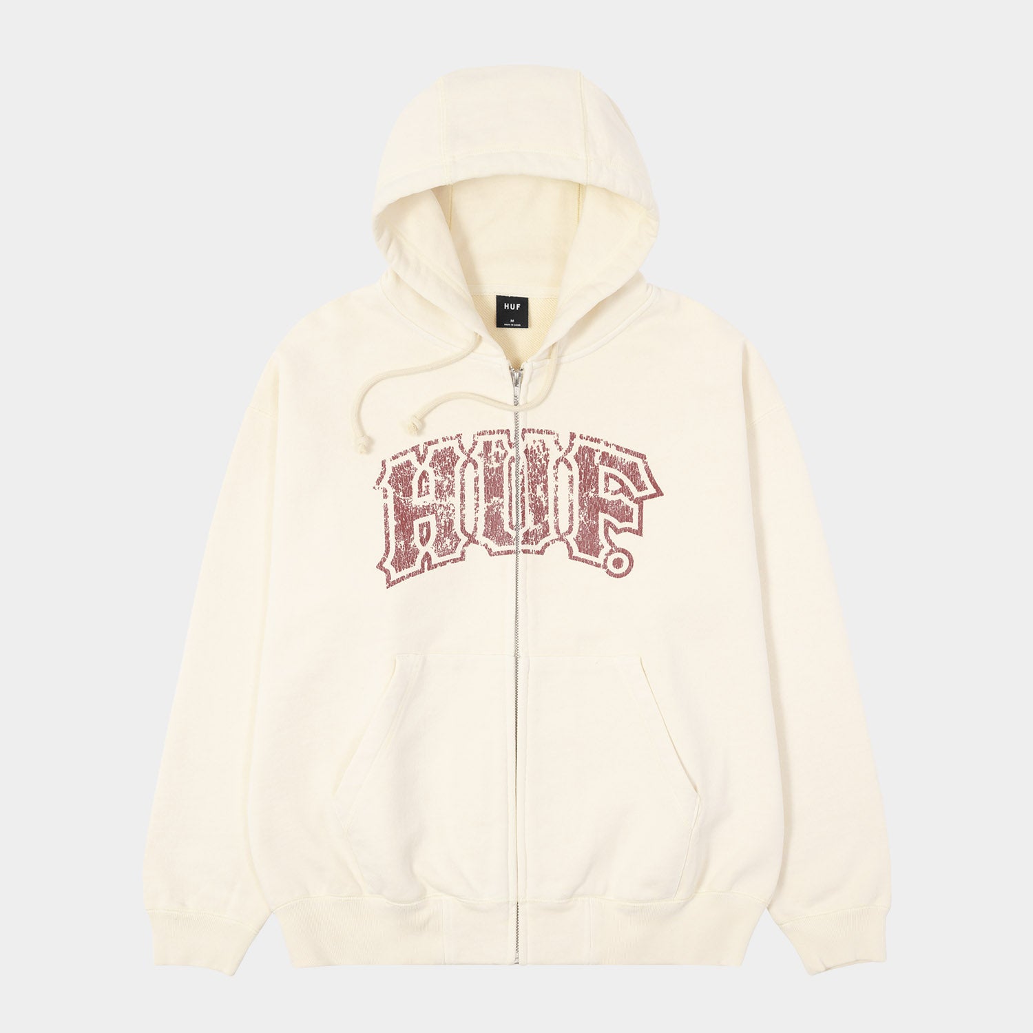 HUF (ハフ) Worldwide JP /HOODIES(パーカー)/ CLASSIC ARCH FULL ZIP HOODIE商品 / BLEACH
