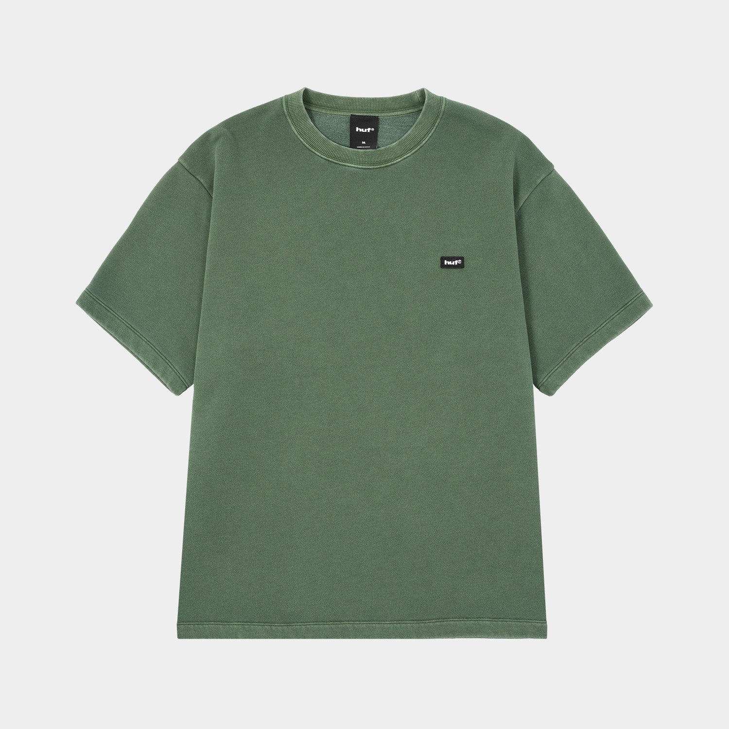 HUF (ハフ) Worldwide JP /TOPS & SHIRTS(トップス&シャツ)/ huf eightynine WASHED FLEECE TEE商品 / ASH GREY