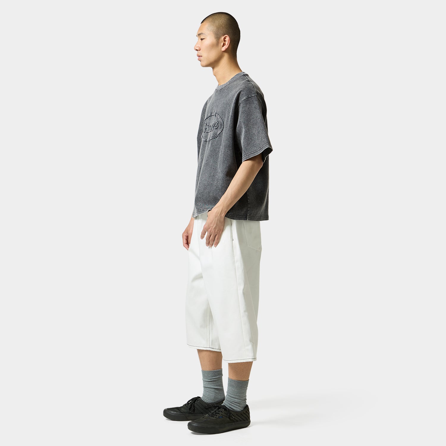 HUF (ハフ) Worldwide JP /TOPS & SHIRTS(トップス&シャツ)/ 89 OVAL CREW商品 / BLACK