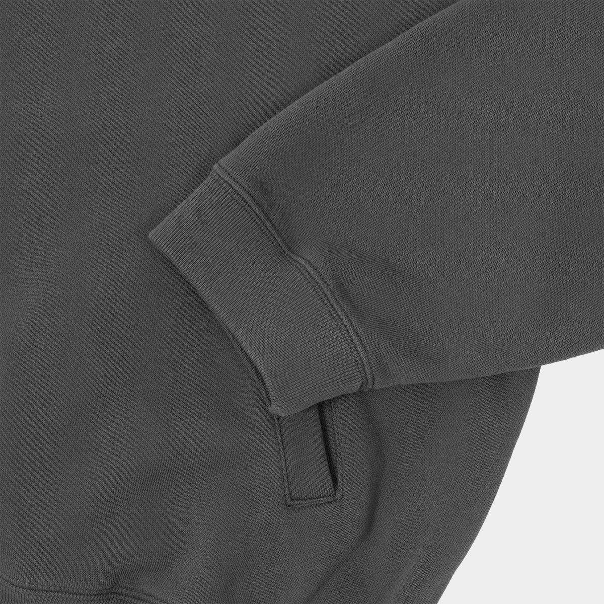 HUF (ハフ) Worldwide JP /SWEATSHIRTS(スウェットシャツ)/ CLASSIC ARCH HALF ZIP TOP商品 / LT BLUE
