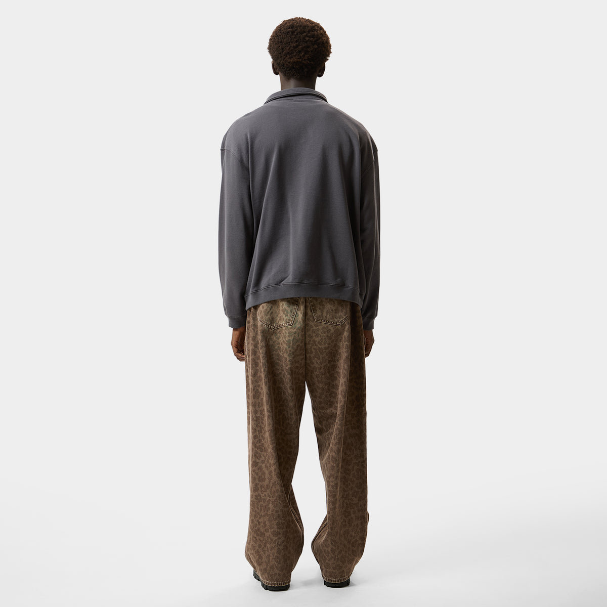 HUF (ハフ) Worldwide JP /SWEATSHIRTS(スウェットシャツ)/ CLASSIC ARCH HALF ZIP TOP商品 / LT BLUE