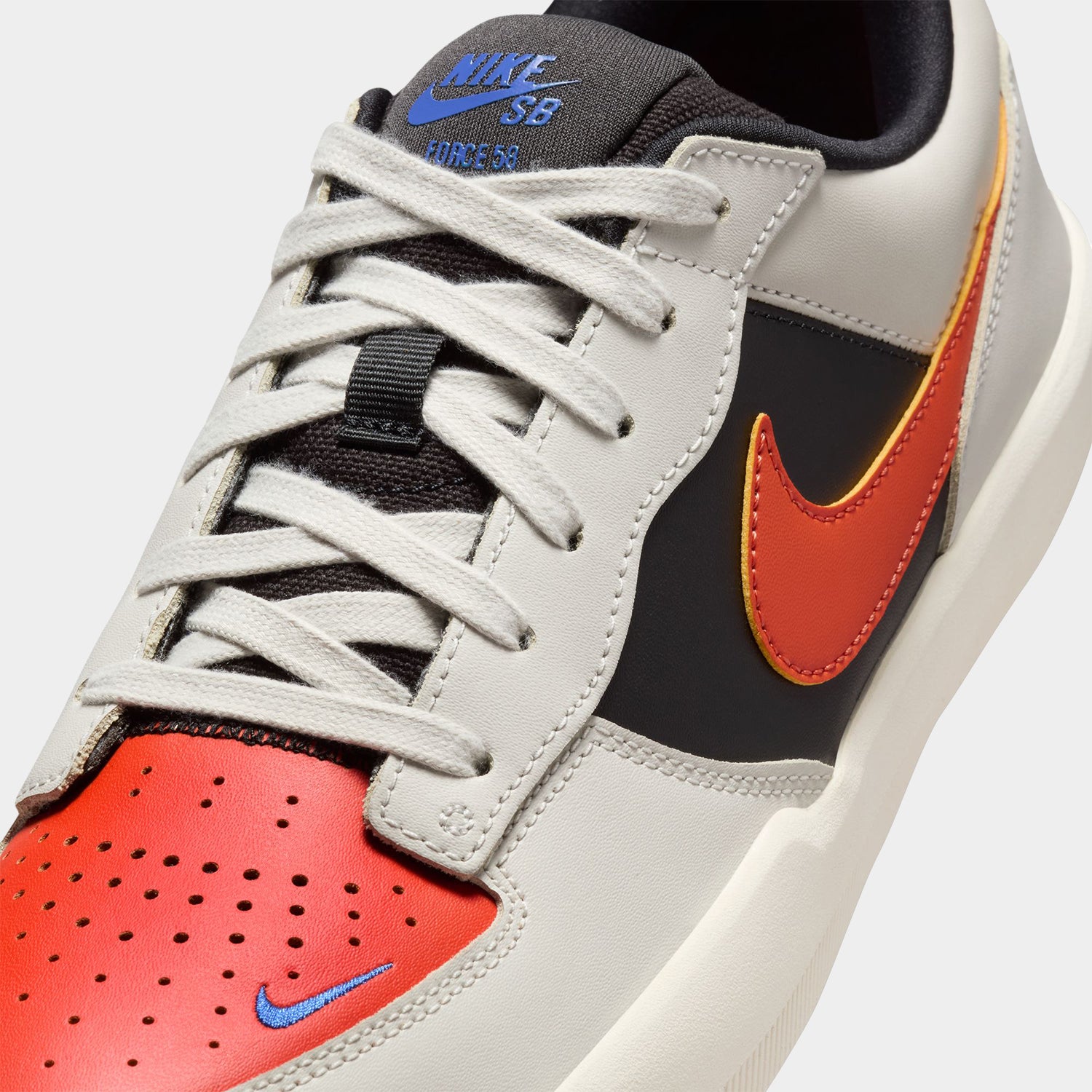 HUF (ハフ) Worldwide JP /FOOTWEAR(スニーカー)/ NIKE SB FORCE 58 PRM L商品 / LT BONE/ORANGE/BLACK
