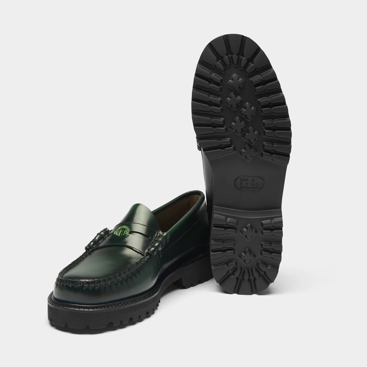 HUF (ハフ) Worldwide JP /FOOTWEAR(スニーカー)/ HUF X G.H.BASS LARSON PENNY商品 / BLACK