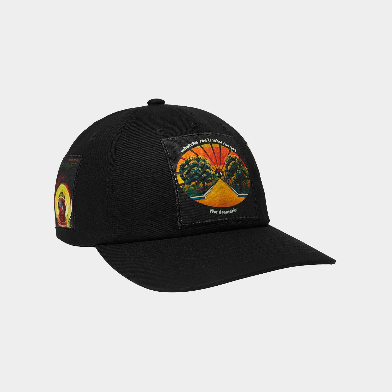 HUF (ハフ) Worldwide JP /HATS & BEANIES(ハット&ビーニー)/ HUF X STAX PATCHES SNAPBACK HAT商品 / BLACK