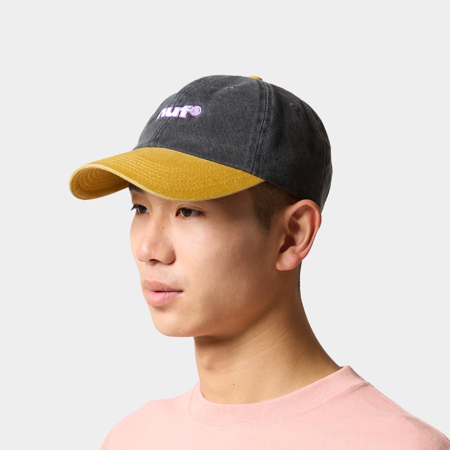 HUF (ハフ) Worldwide JP /HATS & BEANIES(ハット&ビーニー)/ TWO TONE 89 WASHED 6 PANEL HAT商品 / NAVY