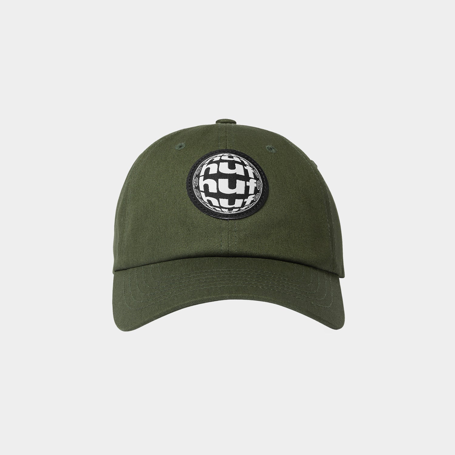 HUF (ハフ) Worldwide JP /HATS & BEANIES(ハット&ビーニー)/ WIDE ANGLE 6 PANEL CV HAT商品 / BLACK