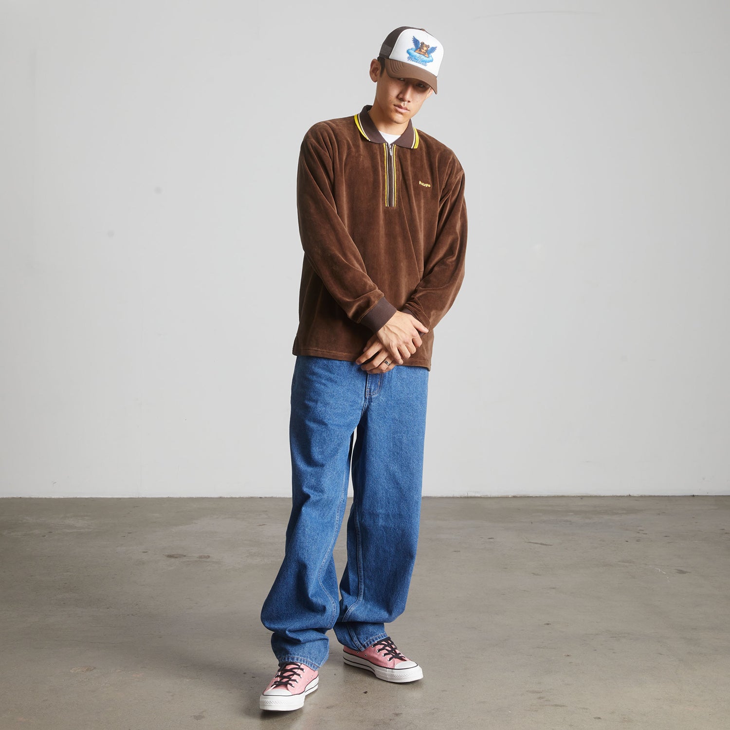 HUF (ハフ) Worldwide JP /HATS & BEANIES(ハット&ビーニー)/ BLISS TRUCKER HAT商品 / BROWN