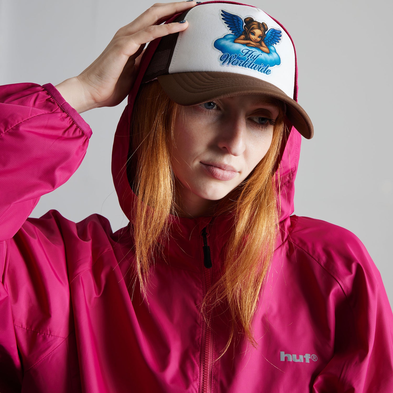 HUF (ハフ) Worldwide JP /HATS & BEANIES(ハット&ビーニー)/ BLISS TRUCKER HAT商品 / BROWN