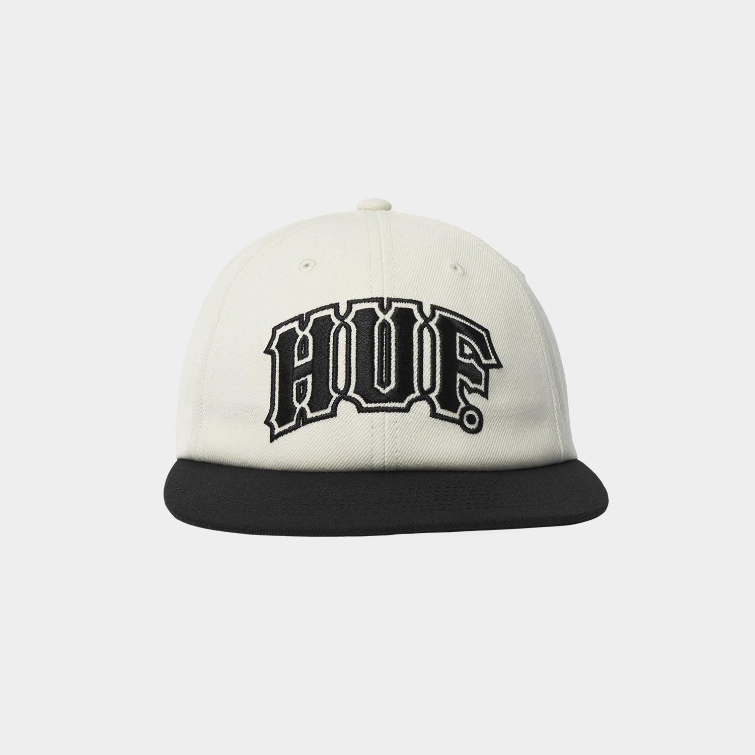 HUF (ハフ) Worldwide JP /HATS & BEANIES(ハット&ビーニー)/ CLASSIC ARCH BRUSHED SNAPBACK商品 / BLEACH/BLACK