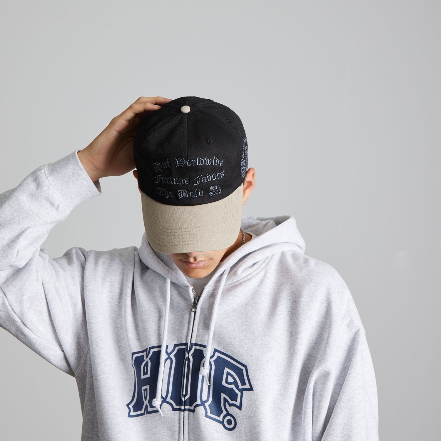 HUF (ハフ) Worldwide JP /HATS & BEANIES(ハット&ビーニー)/ OLYMPIA 6 PANEL HAT商品 / BLACK