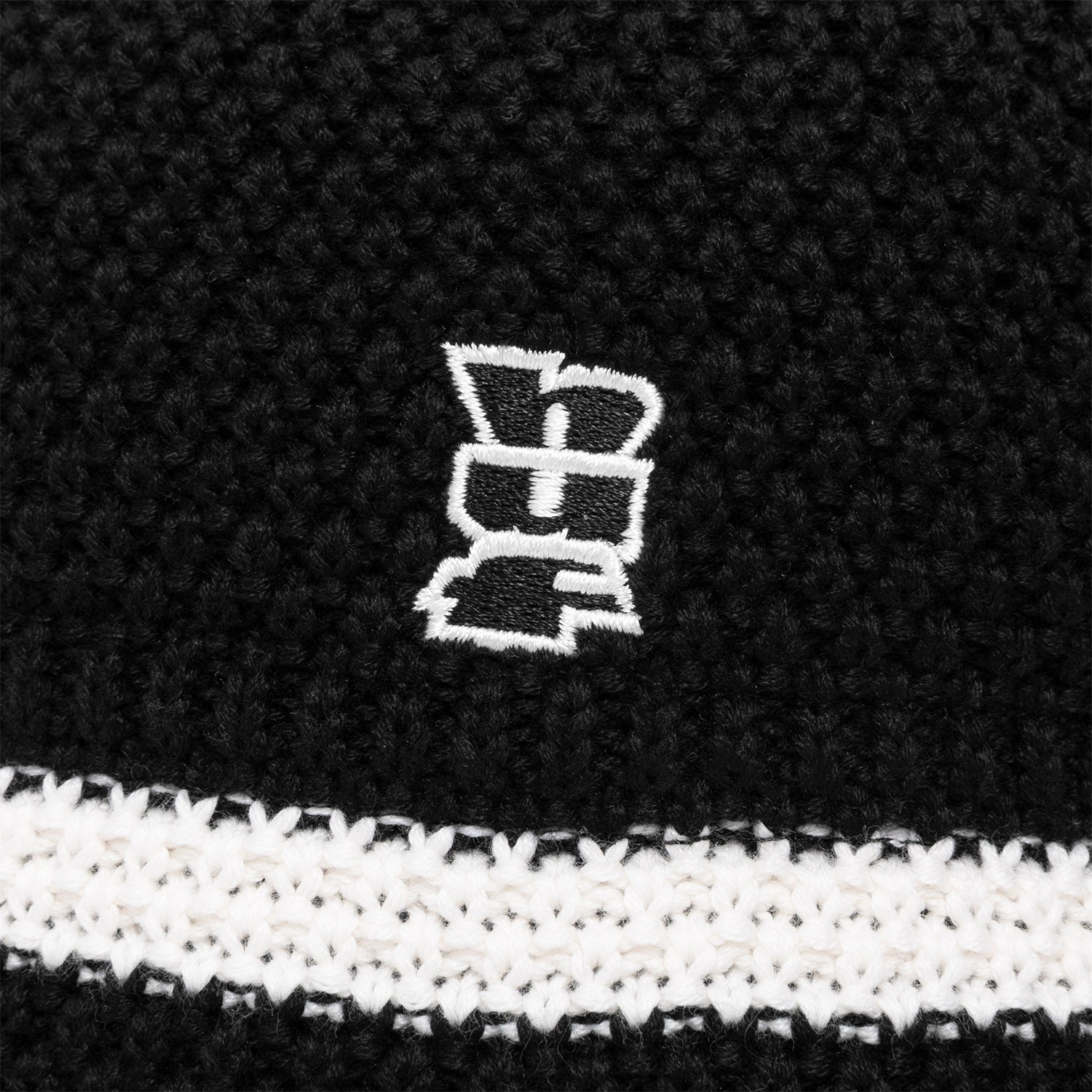 HUF (ハフ) Worldwide JP /HATS & BEANIES(ハット&ビーニー)/ MEGABLAST KNIT BUCKET HAT商品 / BLACK