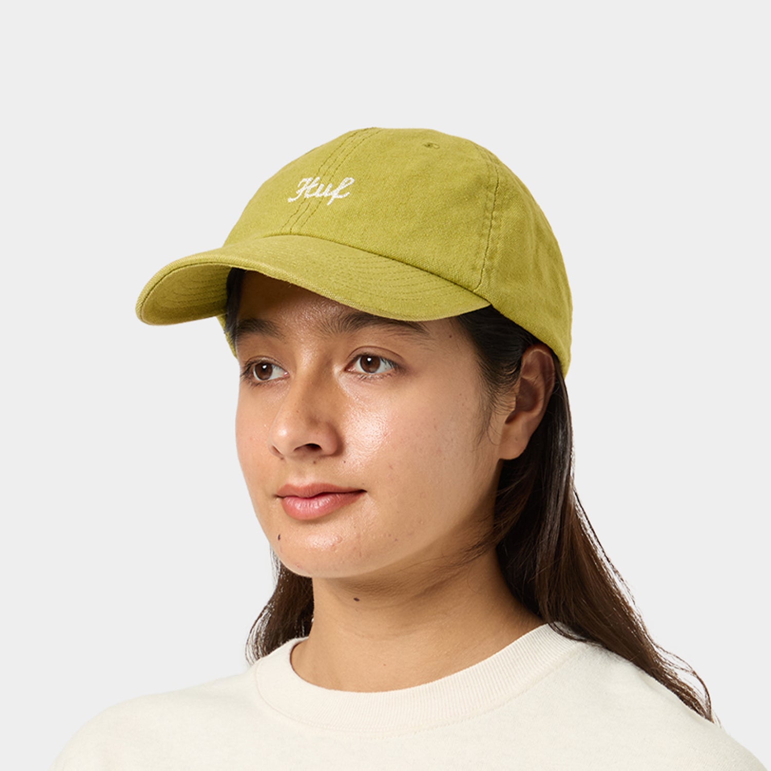 HUF (ハフ) Worldwide JP /HATS & BEANIES(ハット&ビーニー)/ HUF GARDEN CENTER FADE TWILL CAP商品 / MOSS