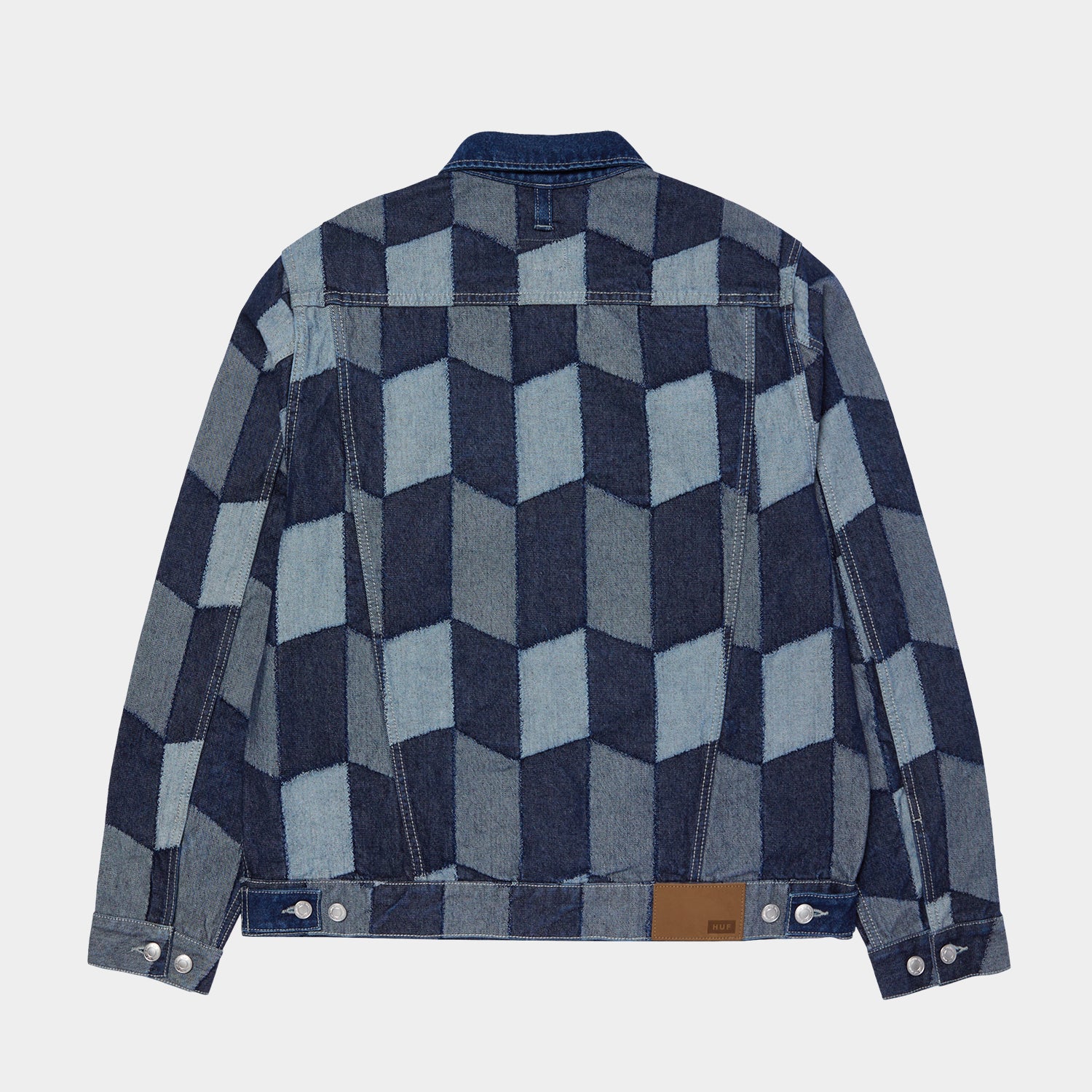 HUF (ハフ) Worldwide JP /JACKETS(ジャケット)/ PATCHWORK DENIM JACKET商品 / DENIM