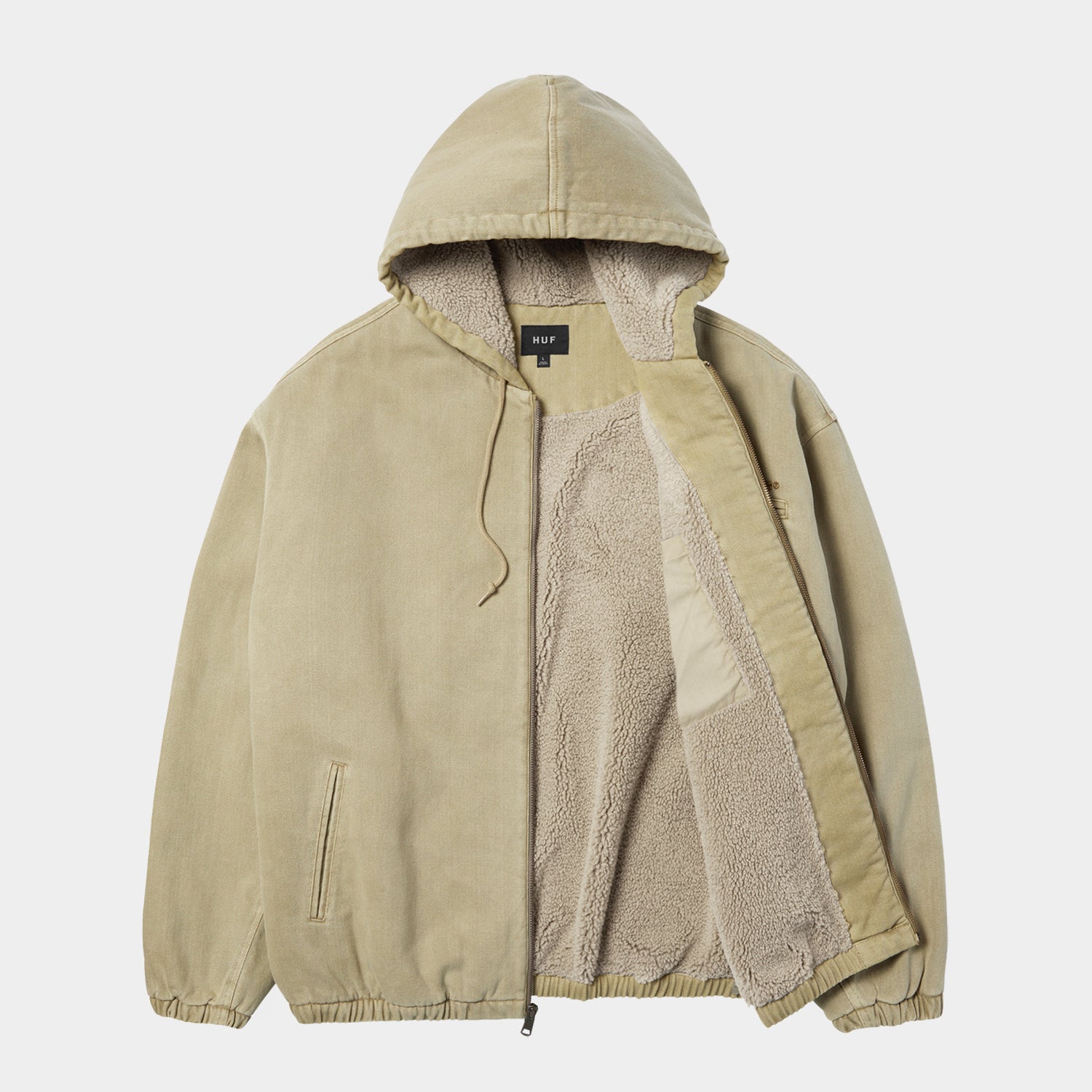 HUF (ハフ) Worldwide JP /JACKETS(ジャケット)/ WHAT A JUNGLE DENIM WORK JACKET商品 / EVERGREEN