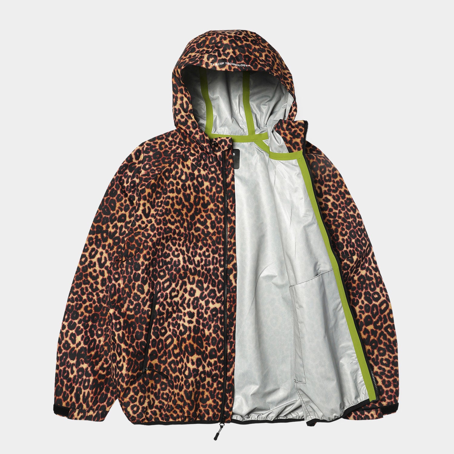 HUF (ハフ) Worldwide JP /JACKETS(ジャケット)/ RAINIER PRINTED SHELL JACKET商品 / BROWN