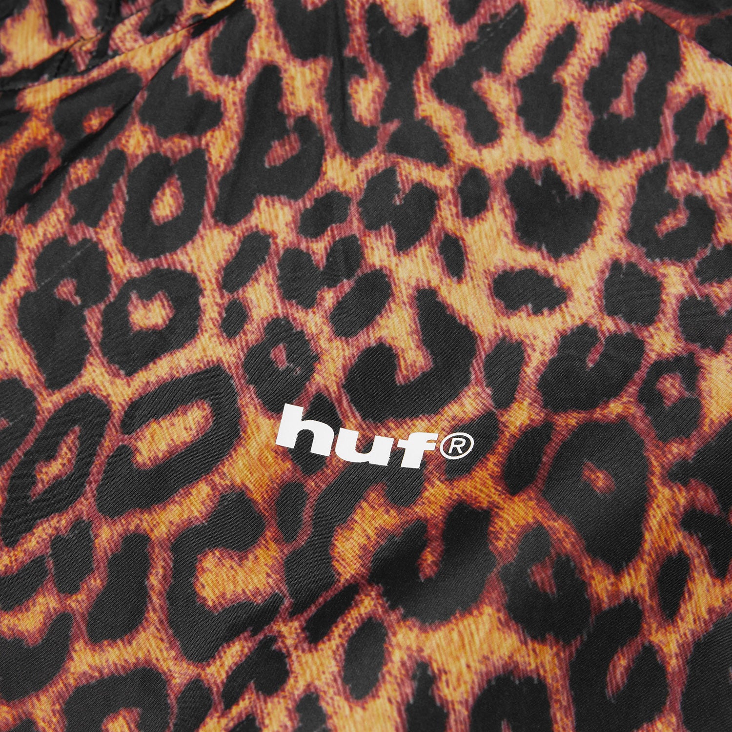 HUF (ハフ) Worldwide JP /JACKETS(ジャケット)/ RAINIER PRINTED SHELL JACKET商品 / BROWN