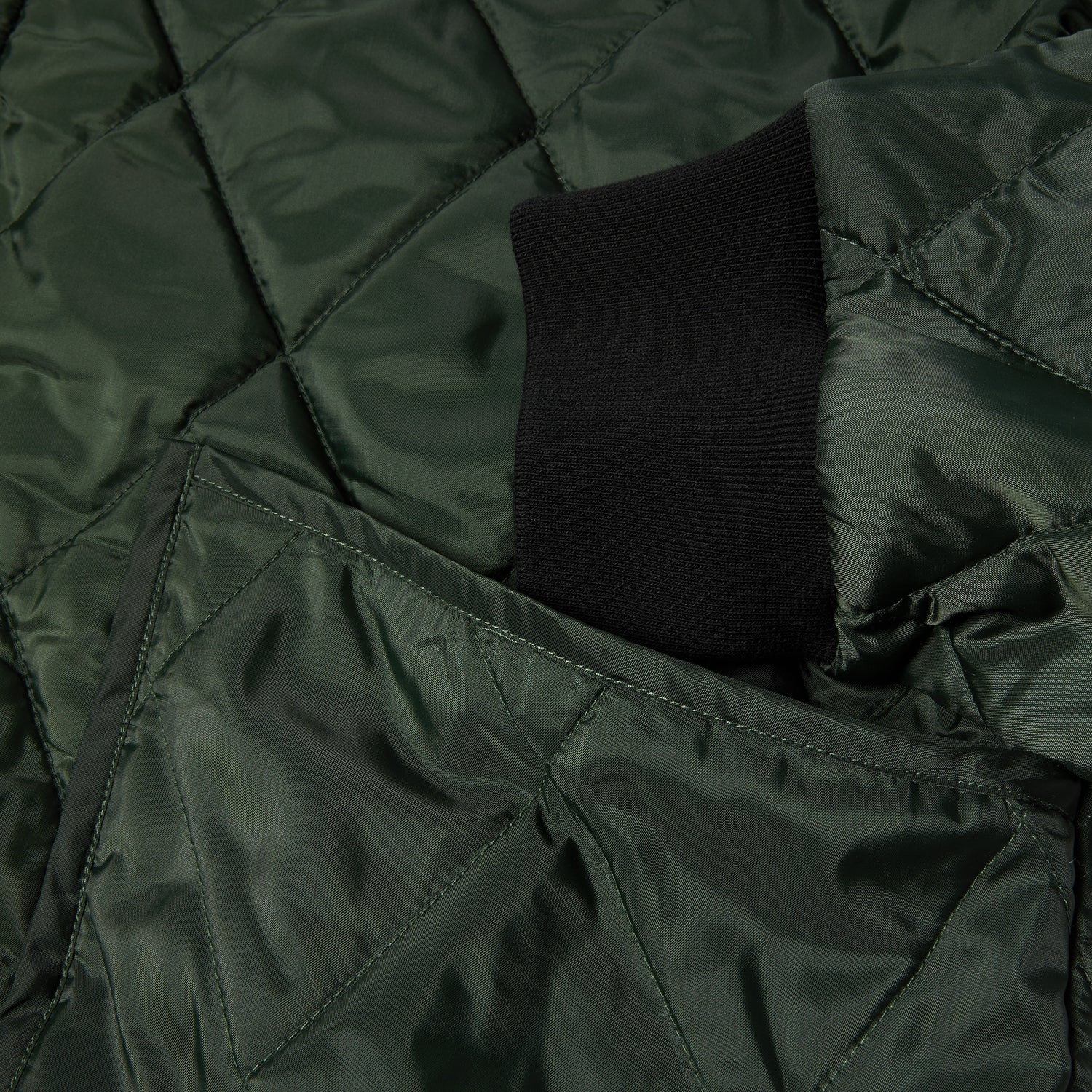 HUF (ハフ) Worldwide JP /JACKETS(ジャケット)/ DISNEY | HUF MICKEY QUILTED WORK JACKET商品 / FOREST GREEN
