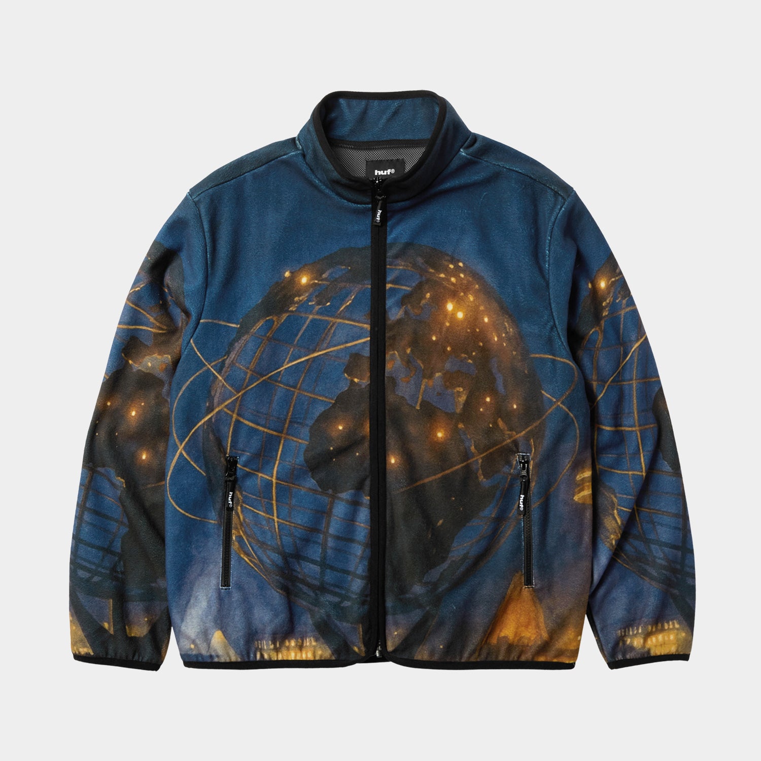 HUF (ハフ) Worldwide JP /JACKETS(ジャケット)/ FLUSHING POLAR FLEECE JACKET商品 / MULTI