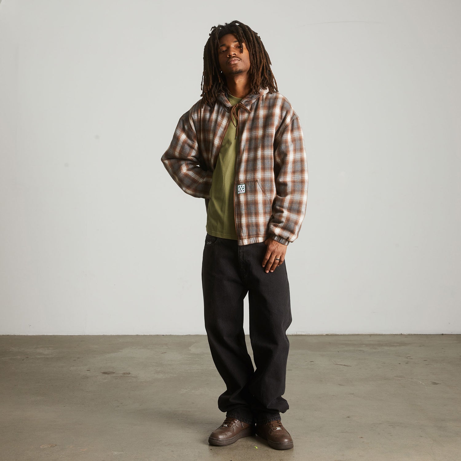HUF (ハフ) Worldwide JP /JACKETS(ジャケット)/ DURANGO WORK JACKET商品 / DARK BROWN