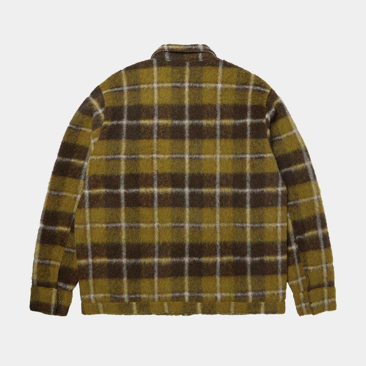 HUF (ハフ) Worldwide JP /JACKETS(ジャケット)/ CANTON PLAID JACKET商品 / BROWN