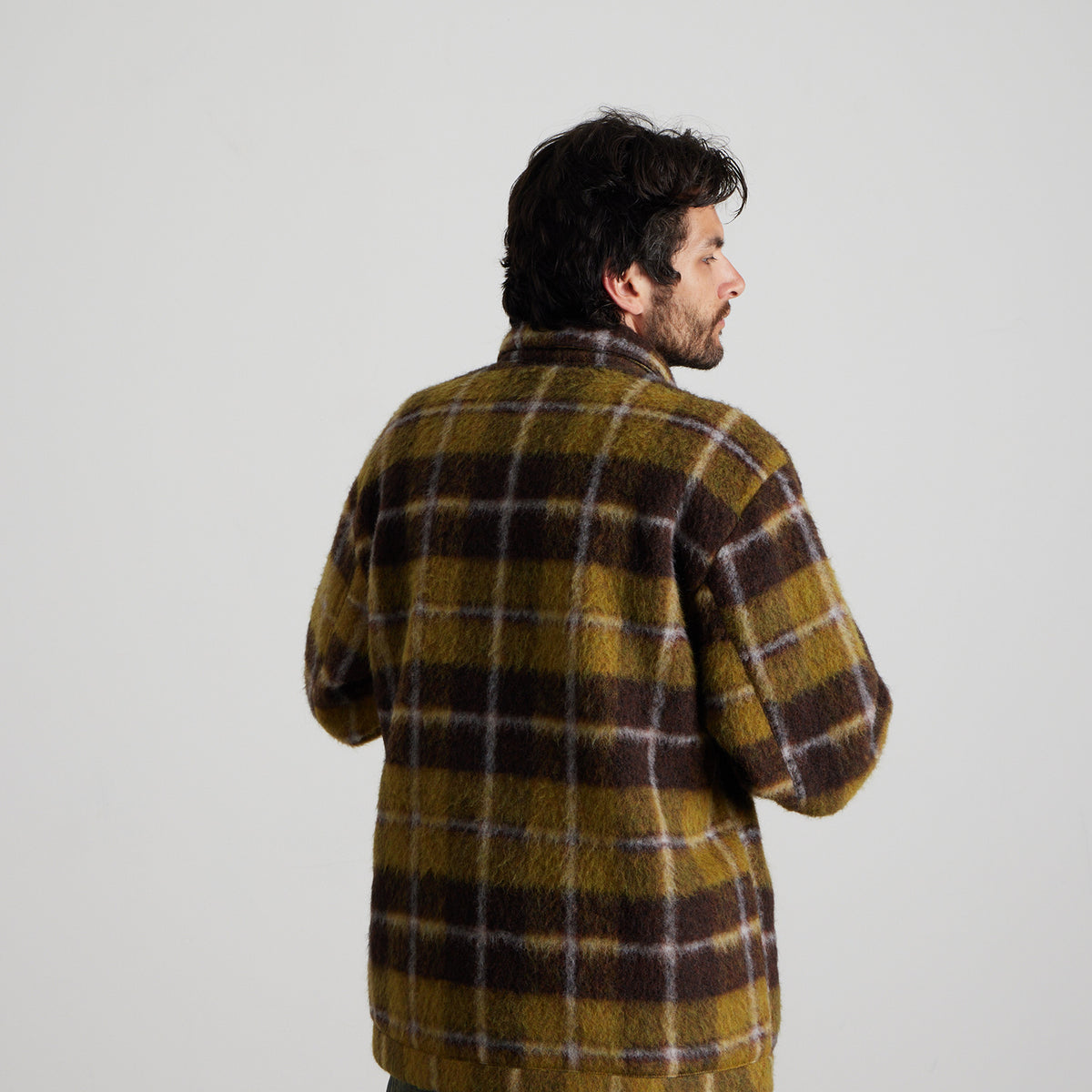 HUF (ハフ) Worldwide JP /JACKETS(ジャケット)/ CANTON PLAID JACKET商品 / BROWN