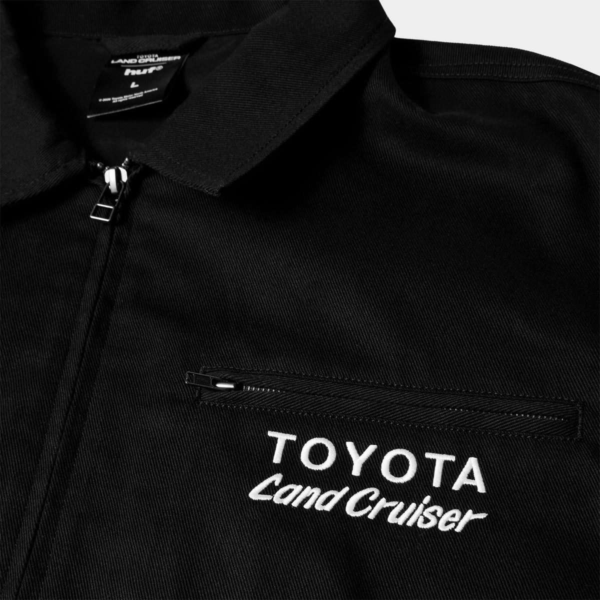 HUF (ハフ) Worldwide JP /JACKETS(ジャケット)/ huf® X TOYOTA LAND CRUISER WORLD TOUR JACKET商品 / BLACK