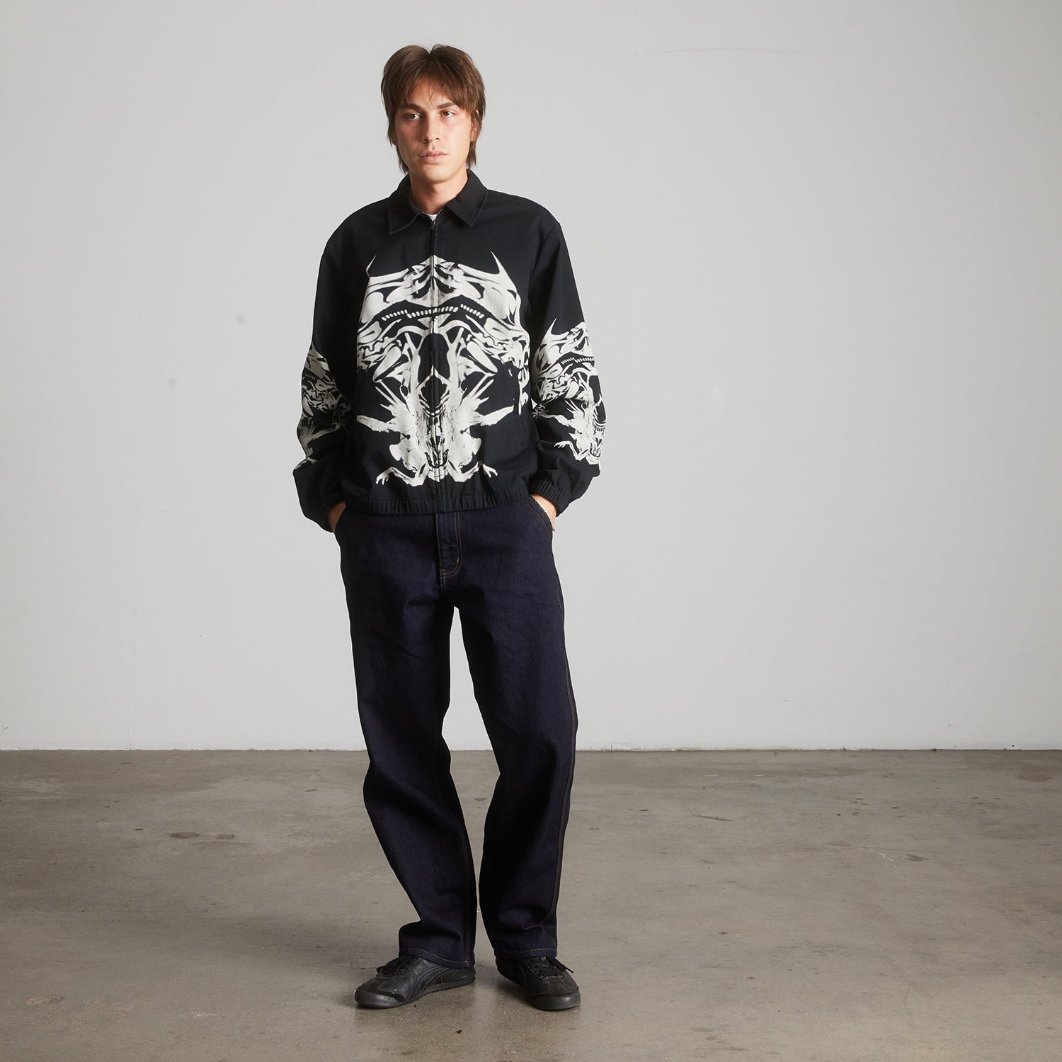 HUF (ハフ) Worldwide JP /JACKETS(ジャケット)/ HUF X ALIENS WORK JACKET商品 / VINTAGE BLACK