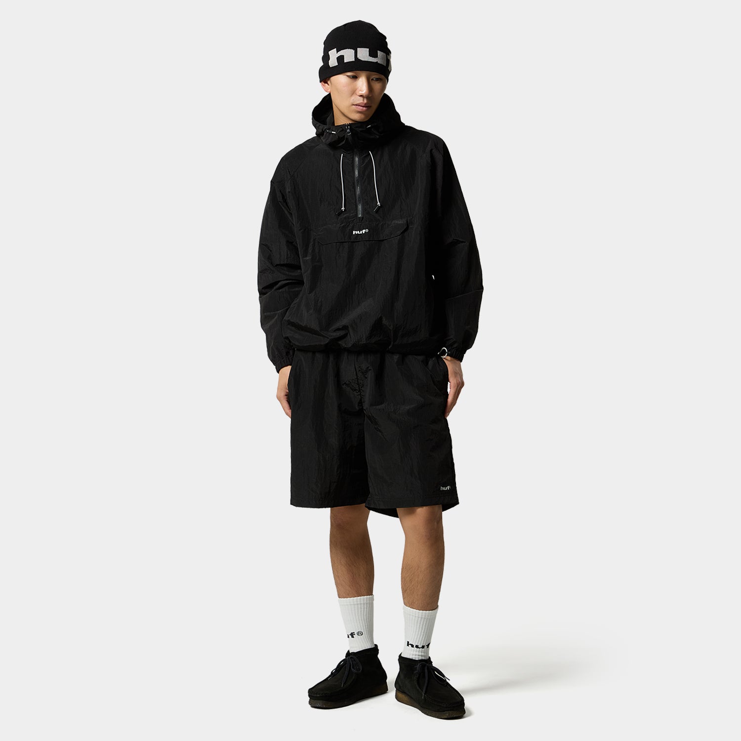HUF (ハフ) Worldwide JP /SHORTS(ショーツ)/ HUF®eightynine NYLON EASY SHORT商品 / BLACK