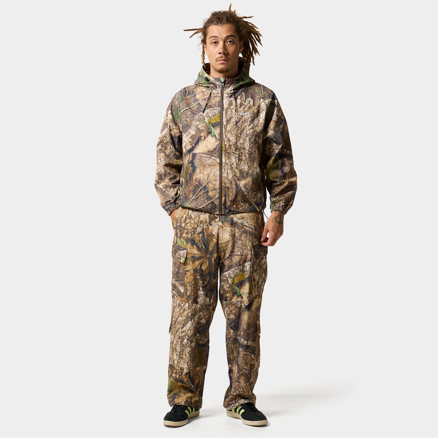 HUF (ハフ) Worldwide JP /JACKETS(ジャケット)/ HUF X REALTREE® eightynine HOODED JACKET商品 / DESERT