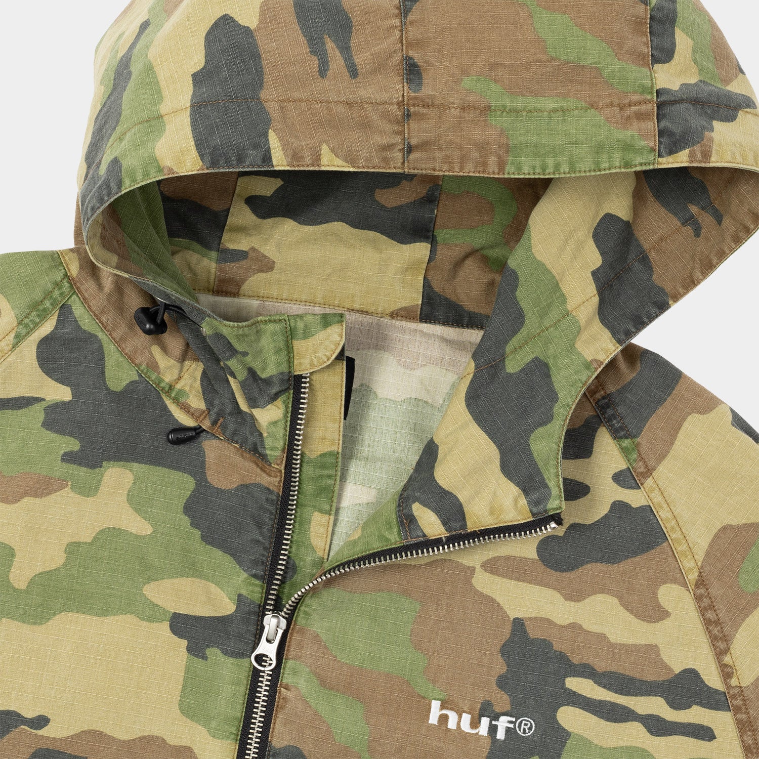 HUF (ハフ) Worldwide JP /JACKETS(ジャケット)/ HUF eightynine HOODED JACKET商品 / CAMO