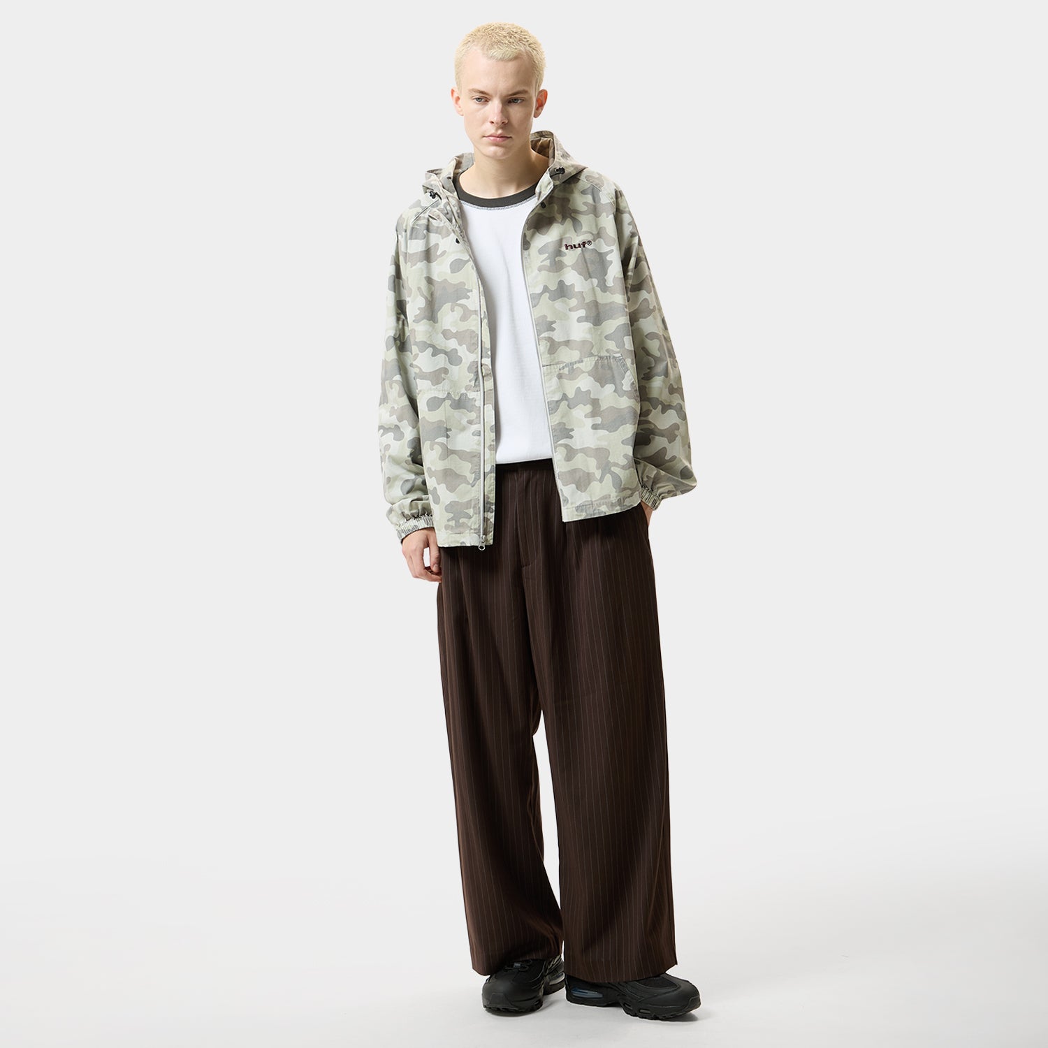 HUF (ハフ) Worldwide JP /JACKETS(ジャケット)/ huf eightynine HOODED JACKET商品 / CAMO