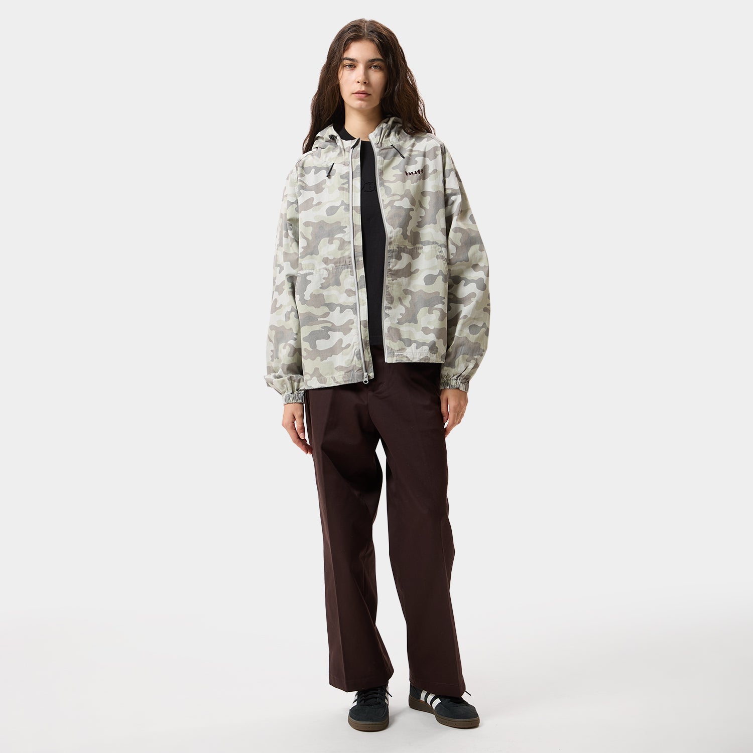HUF (ハフ) Worldwide JP /JACKETS(ジャケット)/ huf eightynine HOODED JACKET商品 / CAMO