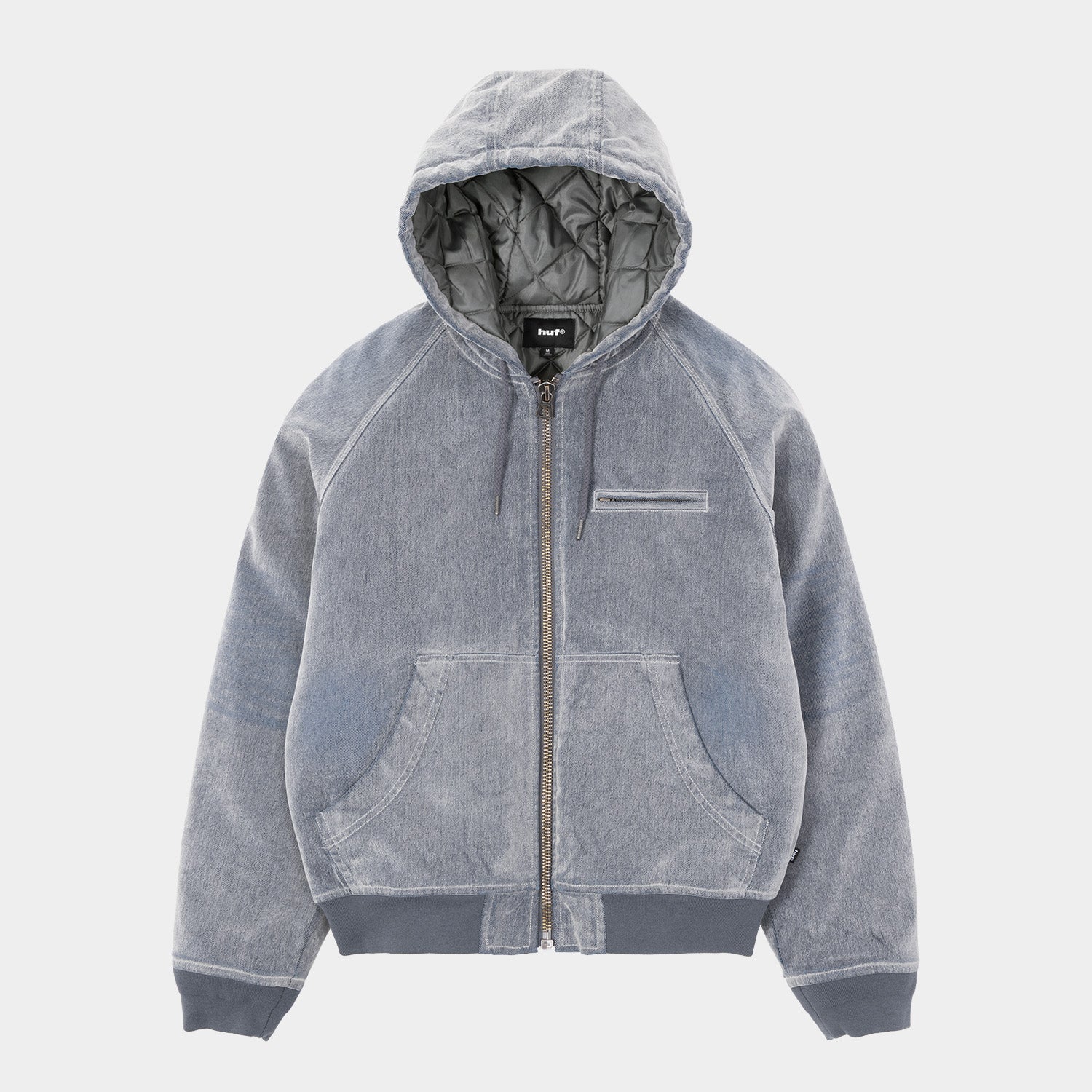 FLOCKED DENIM HOODED JACKET｜JACKETS（ジャケット）｜【公式通販 HUF